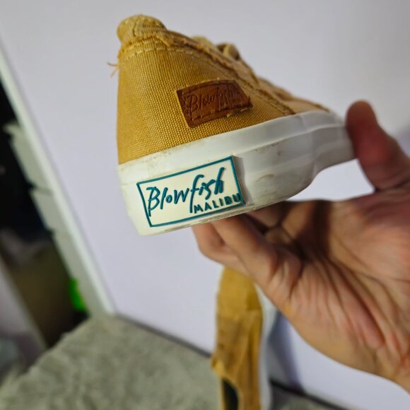 Blowfish Malibu Marley women's Slip On shoes Sunrise Color Washed Canvas sz 8.5 - Picture 7 of 12